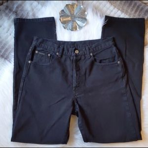 Vintage Calvin Klein Black High Waist Jeans